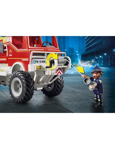 Playmobil - Camion Spara Acqua Dei Vigili Del...