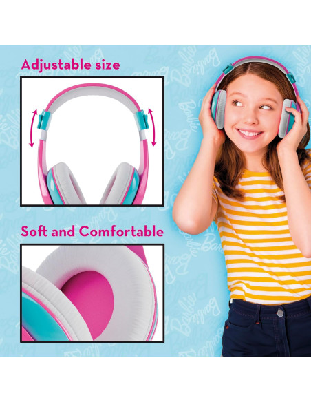 Lisciani - Cuffie Barbie Fashion Bluetooth