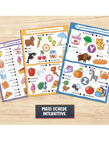 Carotina Prima Maestra Maxi Schede Fattoria