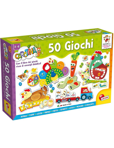 Carotina Penna Parlante 50 Giochi