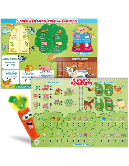 Carotina Penna Parlante 50 Giochi