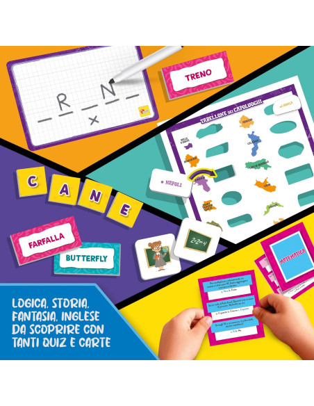 I'm a Genius Raccolta 50 Giochi Educativi Kids