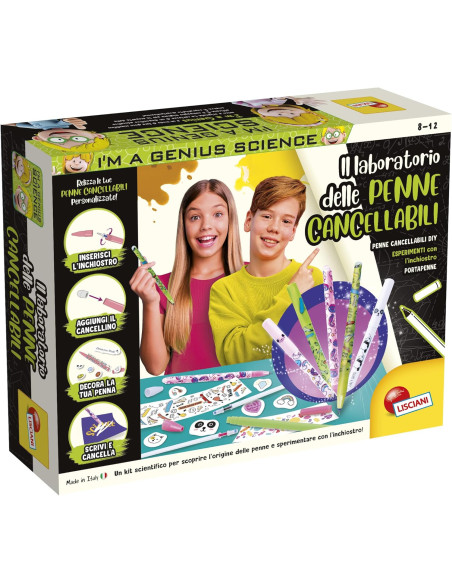 Lisciani - I'm a Genius Laboratorio delle Penne Cancellabili