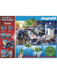Playmobil - Elicottero della polizia e Fuggitivo 2