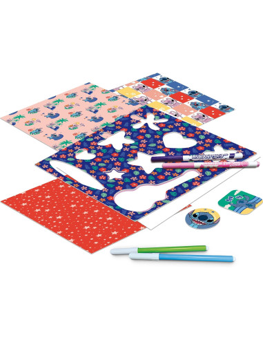 Stitch Drawing School c/ tavolo