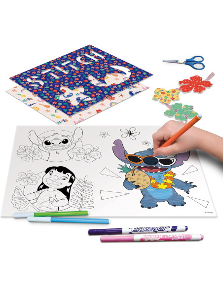 Stitch Drawing School c/ tavolo