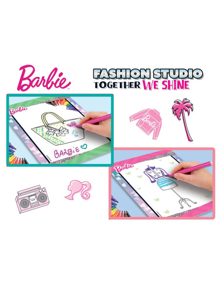 Lisciani -  Barbie Sketchbook Together we shine