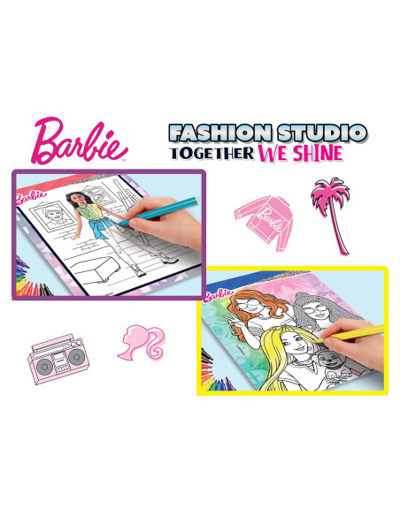 Lisciani -  Barbie Sketchbook Together we shine