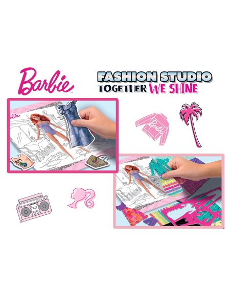 Lisciani -  Barbie Sketchbook Together we shine