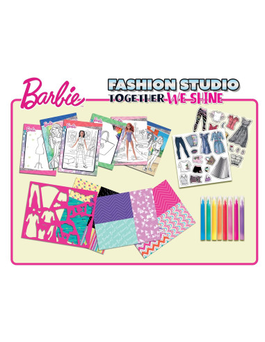 Lisciani -  Barbie Sketchbook Together we shine