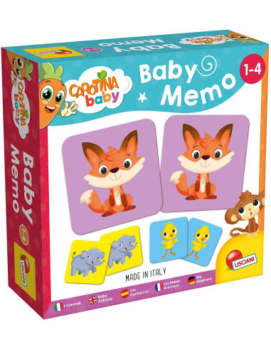 Carotina Baby Memo Cuccioli