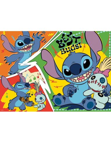 Lisciani - Puzzle Maxi Floor 24 Disney Lilo e...