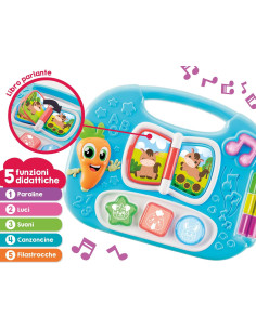 Carotina mini tavolo educativo fattoria