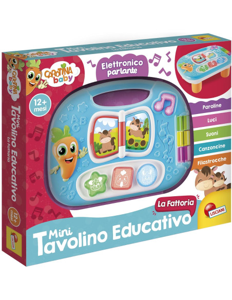 Carotina mini tavolo educativo fattoria