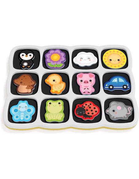 Quercetti - Smart puzzle primi colori