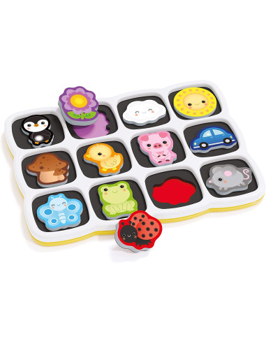 Quercetti - Smart puzzle primi colori