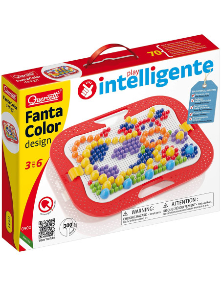 Quercetti - Fantacolor design 300 pezzi