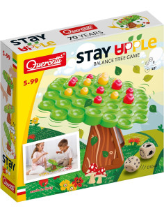 Quercetti - Stay Apple Balance Tree Game