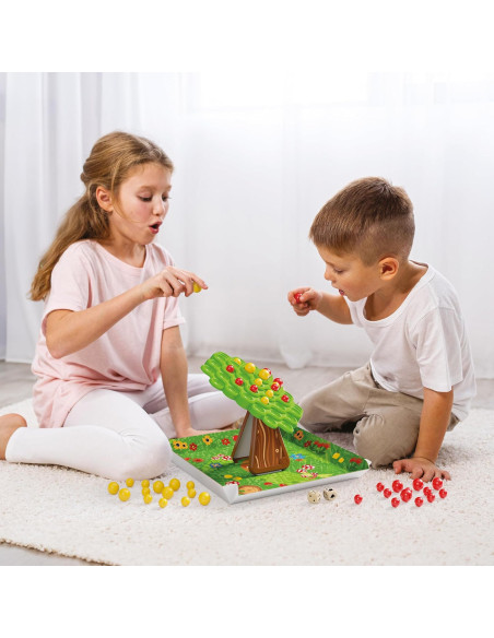 Quercetti - Stay Apple Balance Tree Game