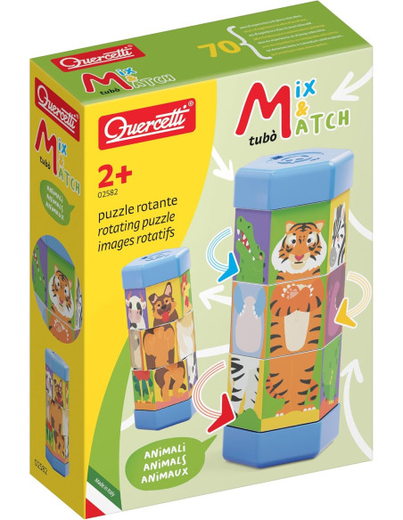 Quercetti - Tubo' mix & match - animali