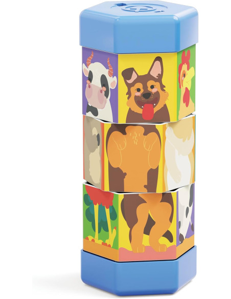 Quercetti - Tubo' mix & match - animali