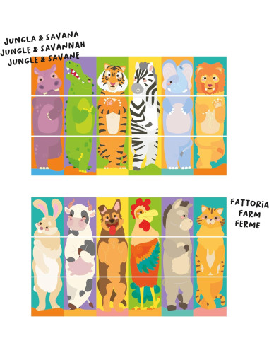 Quercetti - Tubo' mix & match - animali