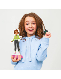 Quercetti - Magnetic fashion Laura, Gioco magnetico... 2