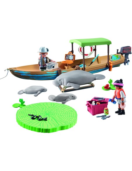Playmobil - Gita in Barca e Lamantini della Foresta Amazzonica