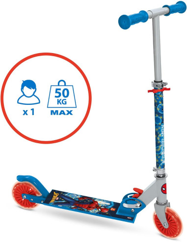 Monopattino 2 ruote Spiderman 2023