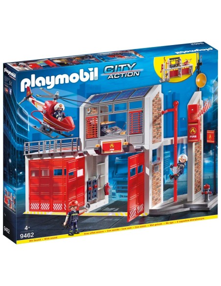 Playmobil - Grande Centrale  Dei Vigili Del Fuoco