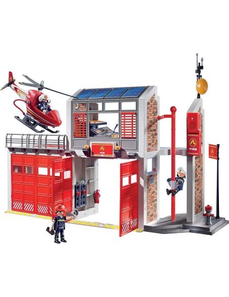 Playmobil - Grande Centrale  Dei Vigili Del Fuoco