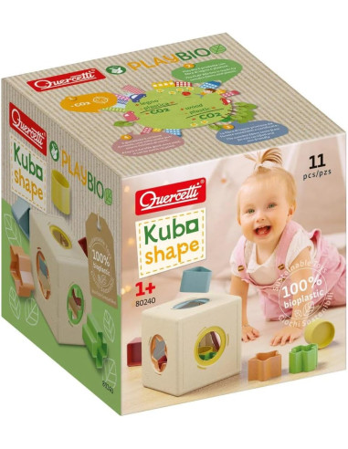 Quercetti - Kubo Shape Play Bio