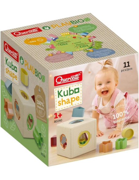 Quercetti - Kubo Shape Play Bio