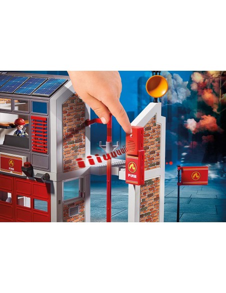Playmobil - Grande Centrale  Dei Vigili Del Fuoco