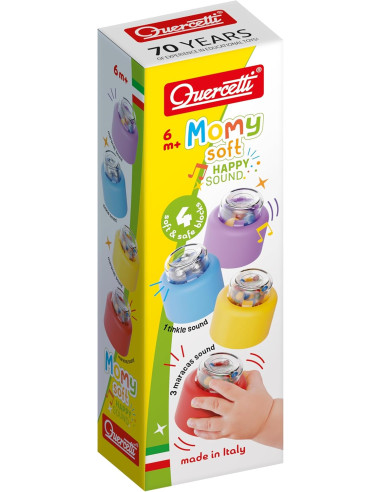 Quercetti - Momy Soft Happy Sound 4 pezzi