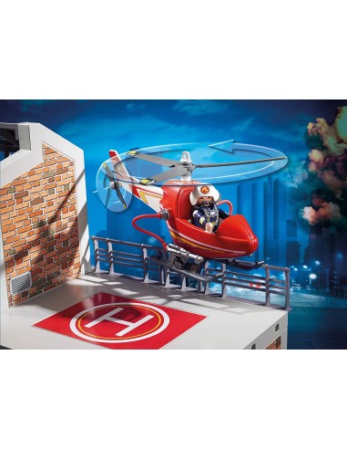 Playmobil - Grande Centrale  Dei Vigili Del Fuoco