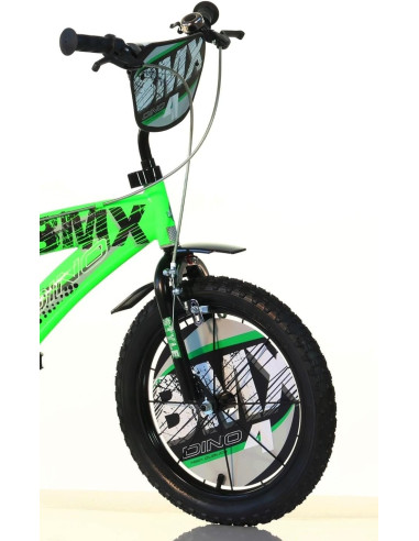 Dino Bikes - Bicicletta 16'' Verde