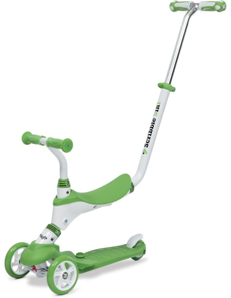 Scribble Monopattino 5 in 1 Black/Green