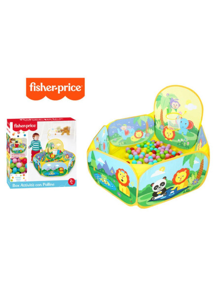 Fisher Price - Box attività 25 palline 
