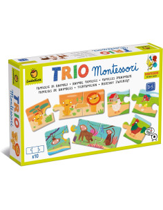 Ludattica Trio Montessori - Famiglie di animali