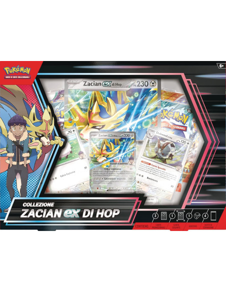 Pokemon - Collezione Zacian-ex di Hop