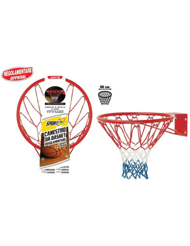 Canestro Regolabile Cm.46 Con Rete