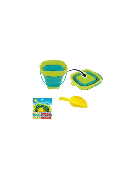 Set spiaggia square con paletta