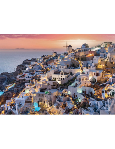 Puzzle 1000 pz - Shades of Santorini 2025
