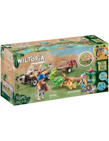 Playmobil - Quad di Soccorso Animali della...