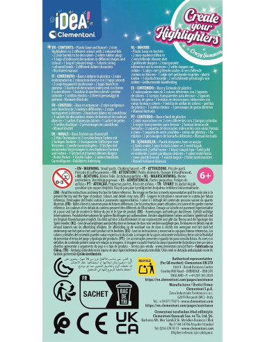 Create Your Highlighters - Crazy Summer