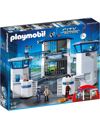 Playmobil - Stazione Della Polizia Con Prigione