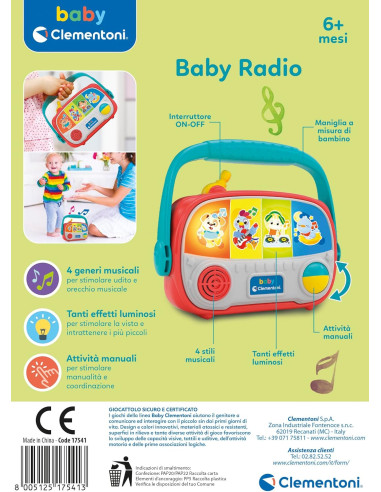 Baby Clementoni - Baby Radio