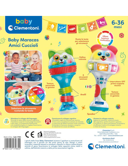 Baby Maracas Amici Cuccioli