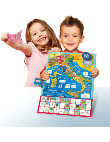 Geo Puzzle Magnetico dell'Italia